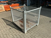 Gitterboxen/gaascontainers 10x (gegalvaniseerd, verzinkt) - afbeelding 7 van  10