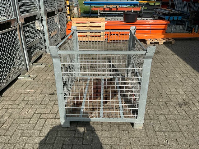 Gitterboxen/gaascontainers 10x (gegalvaniseerd, verzinkt) - afbeelding 8 van  10
