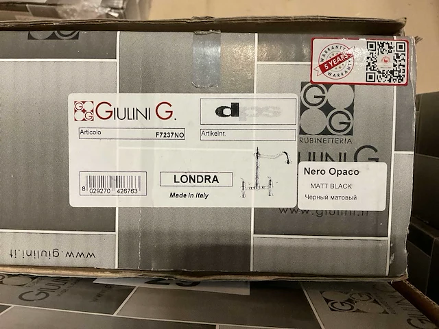 Giulini g. londra f7237no keukenmengkraan - afbeelding 2 van  2