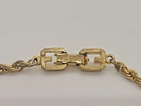 Givenchy paris goldplated collier - afbeelding 4 van  4