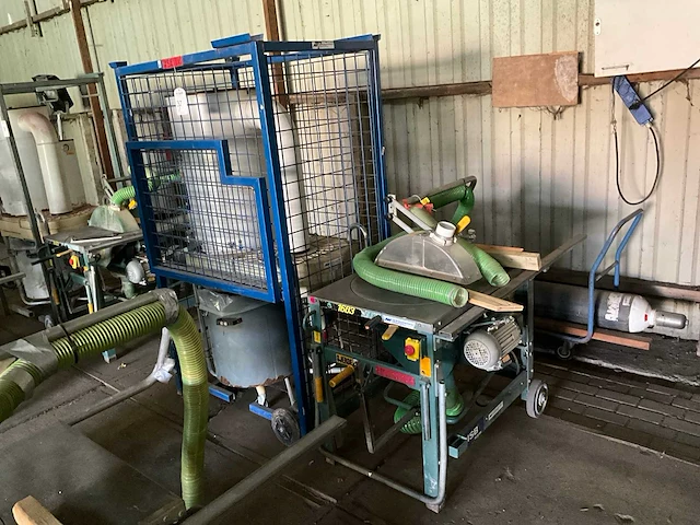 Gjerde 1603 bouwzaag met afzuiging - afbeelding 1 van  9