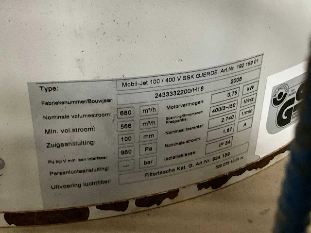 Gjerde 1603 bouwzaag met afzuiging - afbeelding 9 van  9