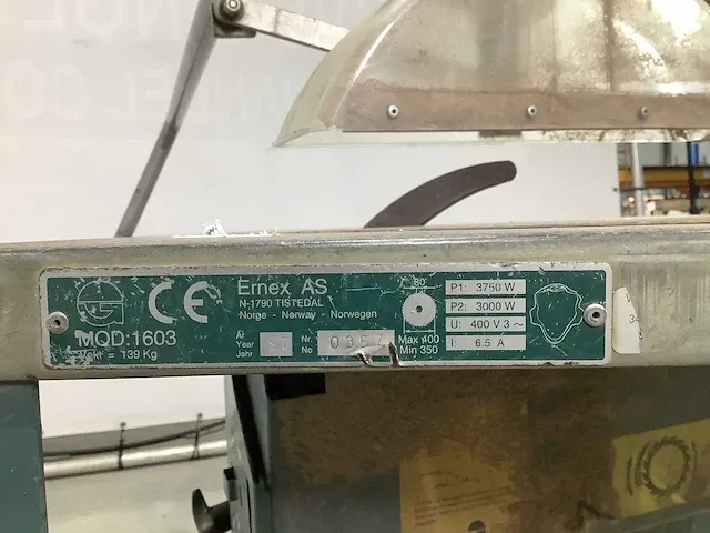 Gjerde 1603 bouwzaagmachine - afbeelding 8 van  8