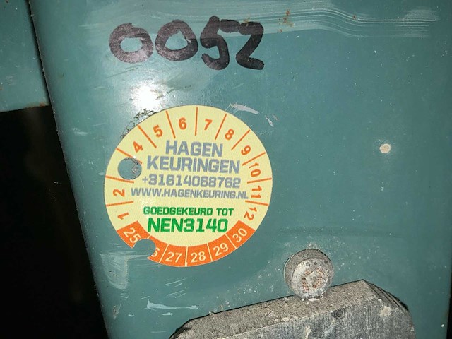 Gjerde 1603 tafelformaat cirkelzaagmachine - afbeelding 4 van  17