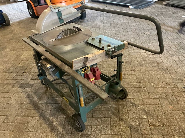 Gjerde 1603 tafelformaat cirkelzaagmachine - afbeelding 14 van  17