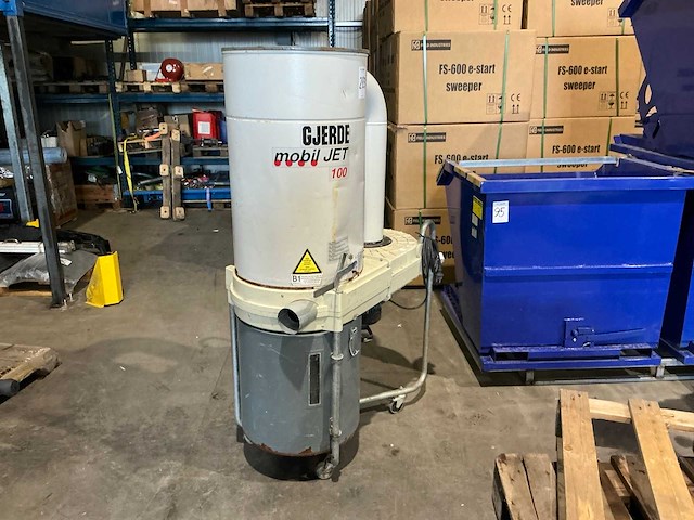 Gjerde mobil jet 100 filterafzuiginstallatie - afbeelding 2 van  7
