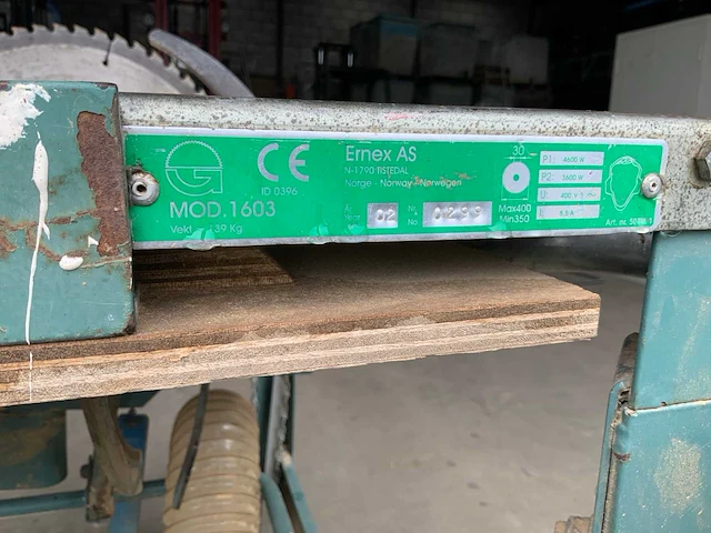 Gjerde mod 1603 zaagmachine - afbeelding 4 van  4