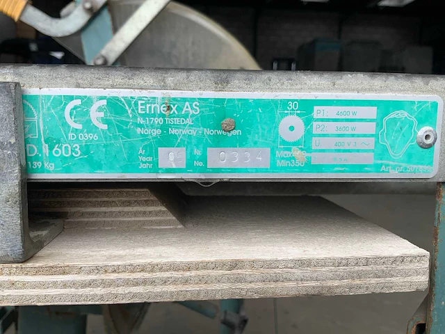 Gjerde mod 1603 zaagmachine - afbeelding 4 van  4