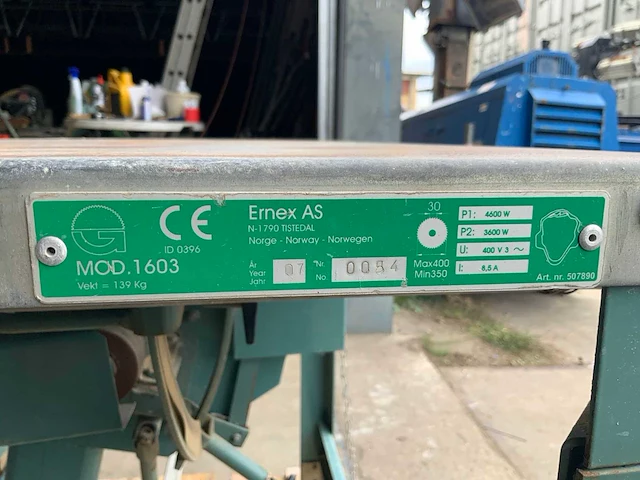 Gjerde mod 1603 zaagmachine - afbeelding 5 van  5