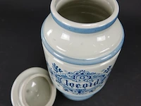 G.k.b. porseleinen apothekerspot - afbeelding 4 van  5