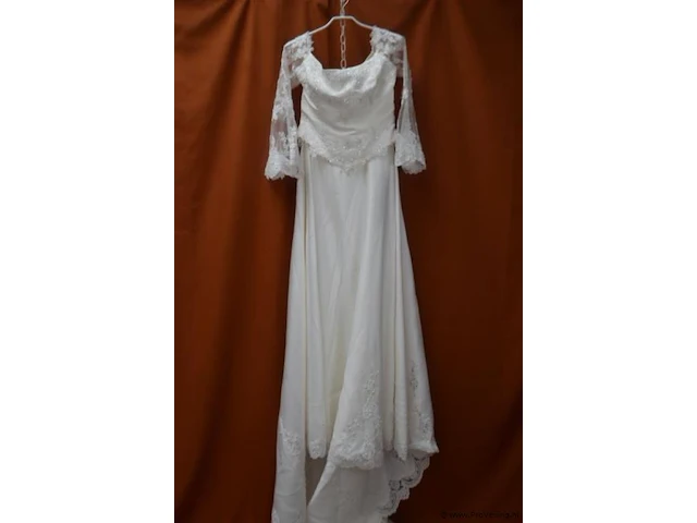 Gl bridal fashion trouwjurk met lange mouwen - maat 46 - afbeelding 1 van  5
