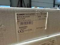 Glamox - h40 h 08 wt - elektrische convector warmtepaneel (2x) - afbeelding 3 van  4