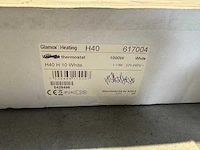 Glamox - verschillende types - elektrische convector warmtepaneel (4x) - afbeelding 4 van  5