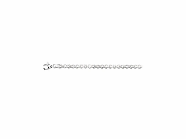 Glams tennisarmband zirkonia 3,0 mm 18 cm zilver - afbeelding 1 van  1