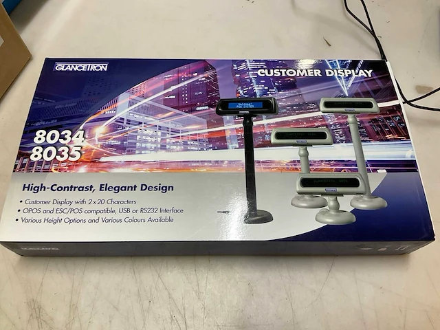 Glancetron 8034/8035 customer display - afbeelding 1 van  2