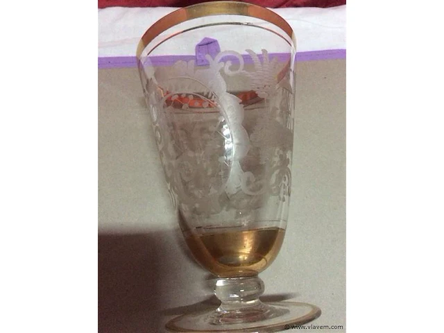 Glas geslepen - afbeelding 2 van  3