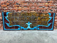 Glas in lood drieluik - afbeelding 1 van  7