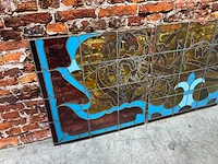 Glas in lood drieluik - afbeelding 2 van  7