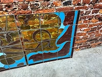 Glas in lood drieluik - afbeelding 4 van  7