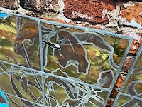 Glas in lood drieluik - afbeelding 7 van  7
