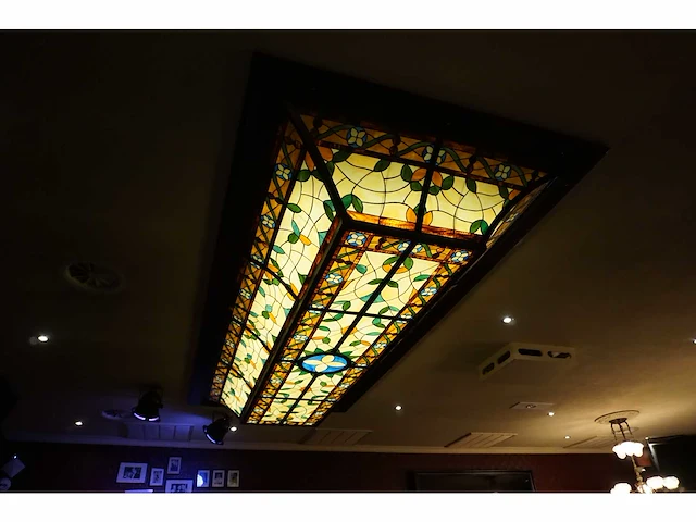 Glas in lood lichtkoepel - afbeelding 1 van  5