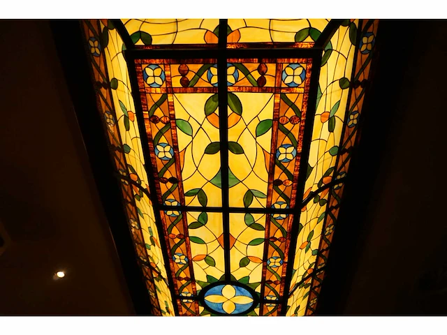 Glas in lood lichtkoepel - afbeelding 3 van  5