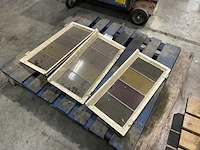 Glas in lood raam (3x) - afbeelding 1 van  5