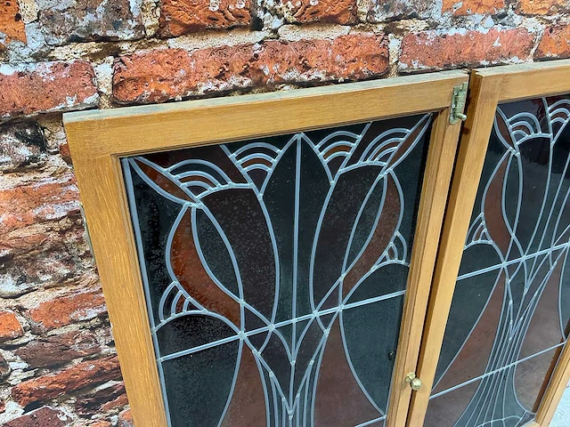 Glas in lood raam - afbeelding 2 van  3
