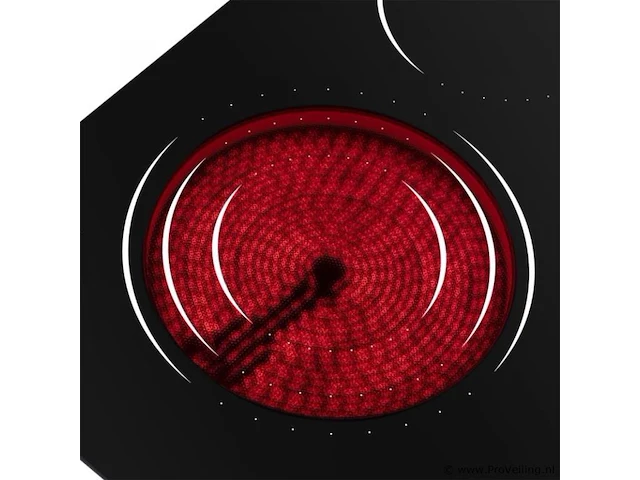 Glas keramische kookplaat met 5 zones - frameloos - met touch control / aanraakbediening - 8600w - 9 vermogensniveaus - automatische timer - kinderbeveiliging - afbeelding 3 van  8