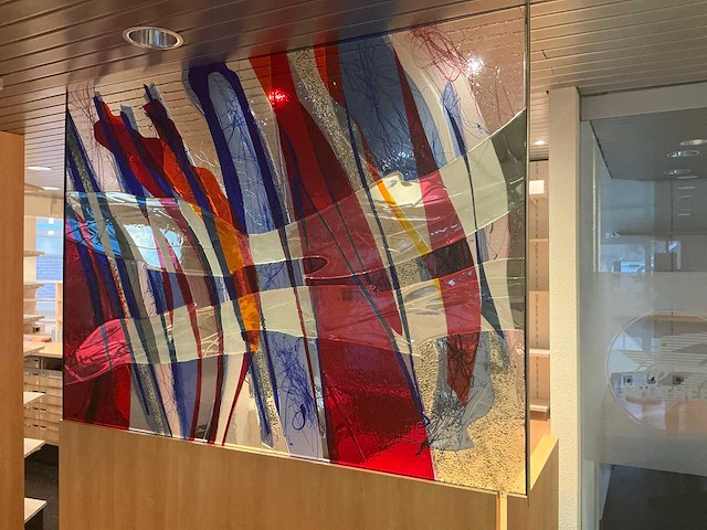 Glas kunst louis la rooy - afbeelding 3 van  8