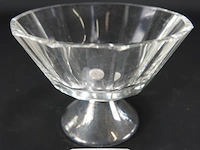 Glas op verzilverde voet - afbeelding 1 van  5