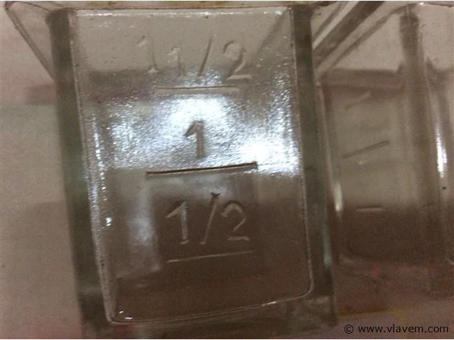 Glas voor muur koffiemolen - afbeelding 2 van  2
