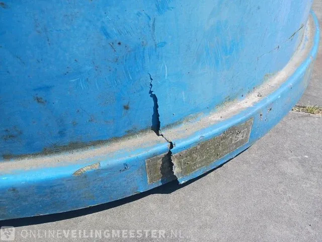Glasbak, blauw - afbeelding 5 van  5