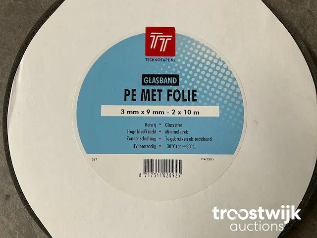Glasband pe met folie - afbeelding 4 van  7