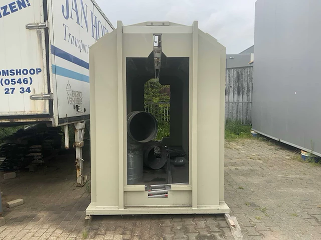 Glasbeek doorloop poedercabine - afbeelding 12 van  13