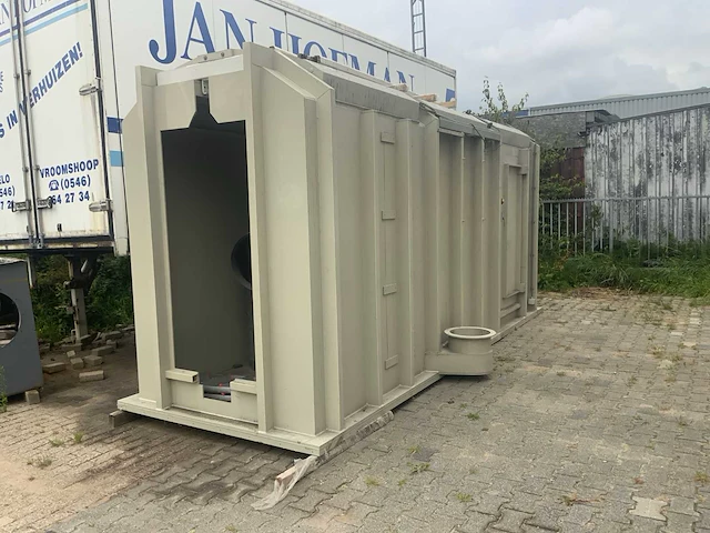 Glasbeek doorloop poedercabine - afbeelding 1 van  13