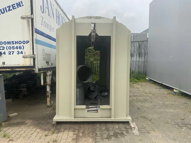 Glasbeek doorloop poedercabine - afbeelding 3 van  13