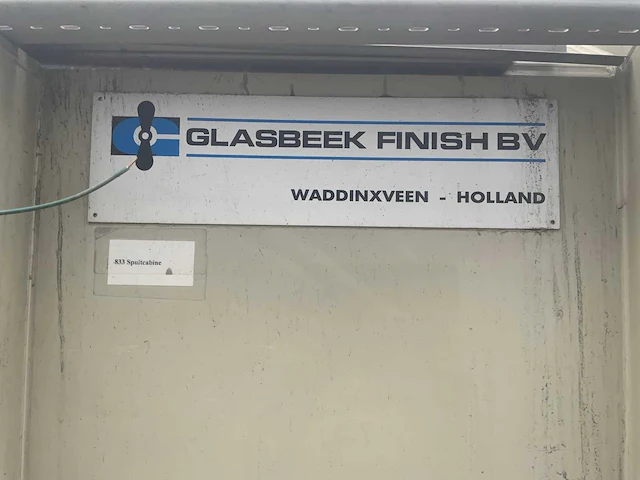 Glasbeek doorloop poedercabine - afbeelding 5 van  13