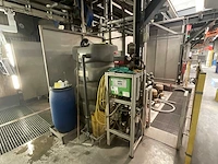 Glasbeek rvs verwarmde doorloop reinigings-ontvetterlijn - afbeelding 2 van  12