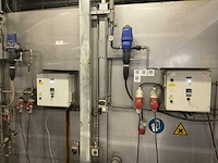 Glasbeek rvs verwarmde doorloop reinigings-ontvetterlijn - afbeelding 6 van  12