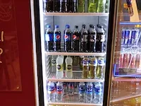 Glasdeur koelkast met inhoud metalfrio, vertical cooler, d 372 sc m4c - afbeelding 4 van  11