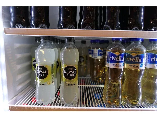 Glasdeur koelkast met inhoud metalfrio, vertical cooler, d 372 sc m4c - afbeelding 8 van  11