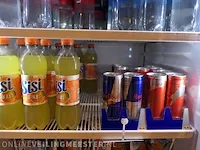 Glasdeur koelkast met inhoud metalfrio, vertical cooler, d 372 sc m4c - afbeelding 10 van  11