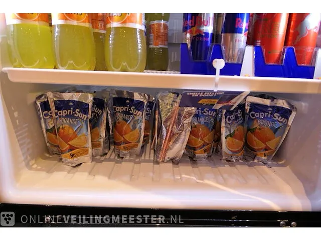 Glasdeur koelkast met inhoud metalfrio, vertical cooler, d 372 sc m4c - afbeelding 11 van  11