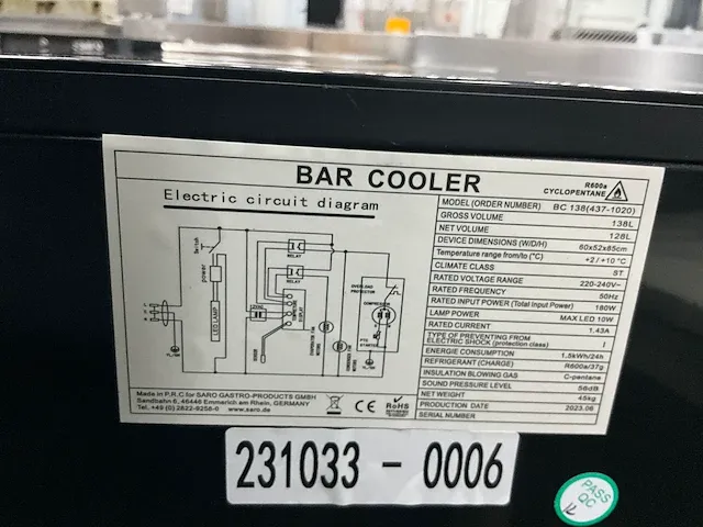 Glasdeur koelkast - afbeelding 5 van  5