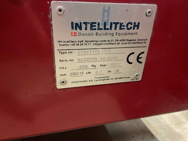 Glaslift 250 glas lift - afbeelding 8 van  8
