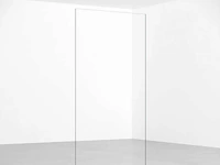 Glasplaat 120x200cm antikalk helder glas 8mm - afbeelding 1 van  2