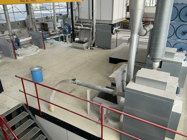 Glaspoeder productie opstelling - afbeelding 7 van  25