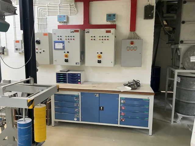 Glaspoeder productie opstelling - afbeelding 10 van  25