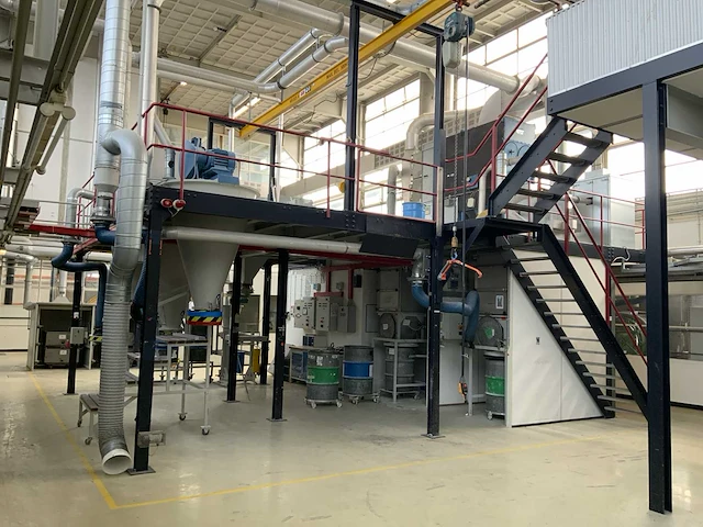 Glaspoeder productie opstelling - afbeelding 1 van  25